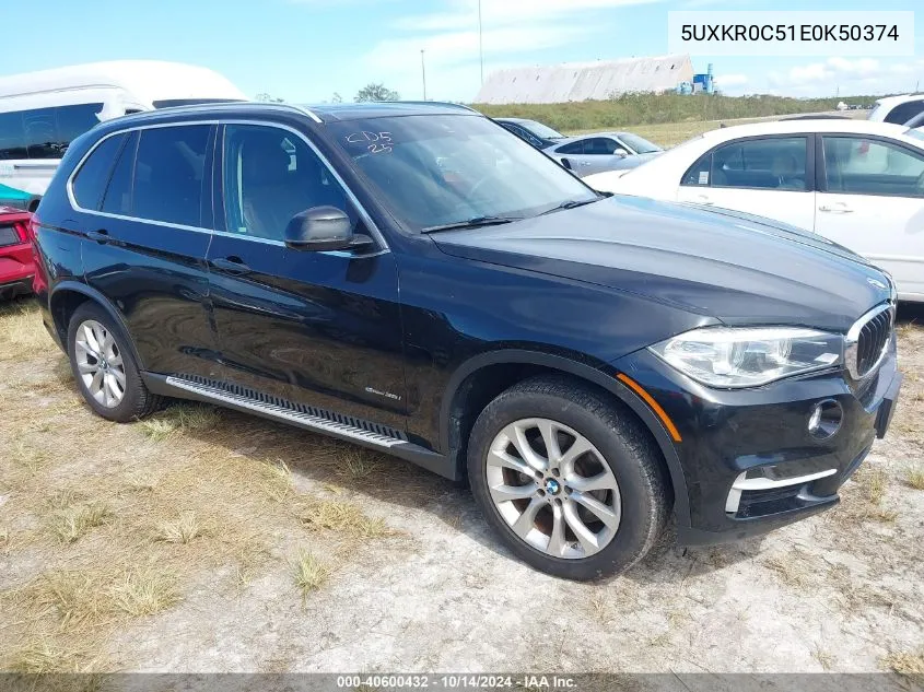 2014 BMW X5 xDrive35I VIN: 5UXKR0C51E0K50374 Lot: 40600432