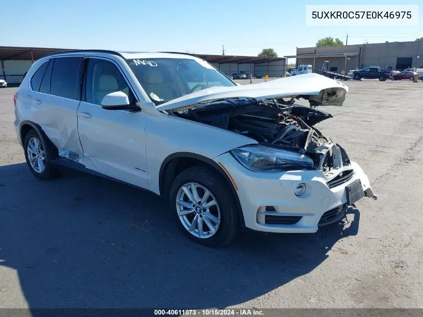 2014 BMW X5 xDrive35I VIN: 5UXKR0C57E0K46975 Lot: 40611073