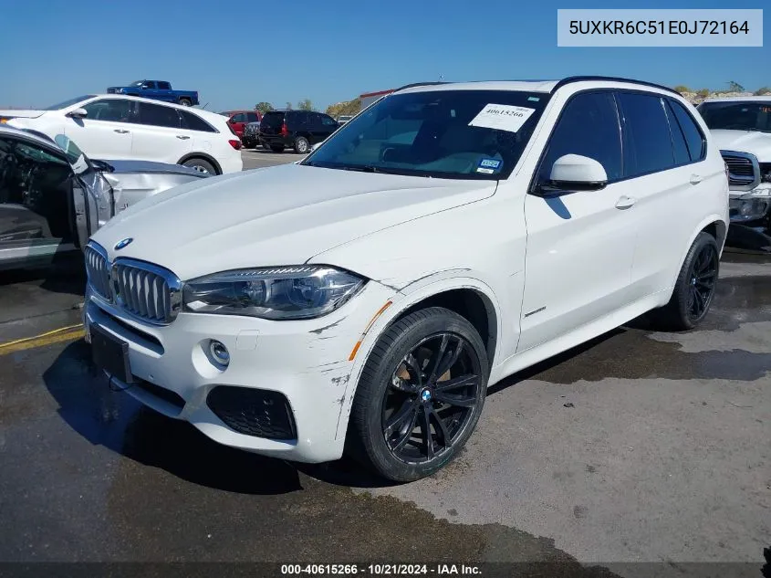 5UXKR6C51E0J72164 2014 BMW X5 xDrive50I