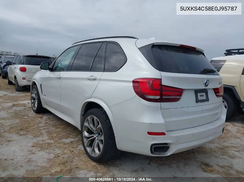 2014 BMW X5 xDrive35D VIN: 5UXKS4C58E0J95787 Lot: 40628861