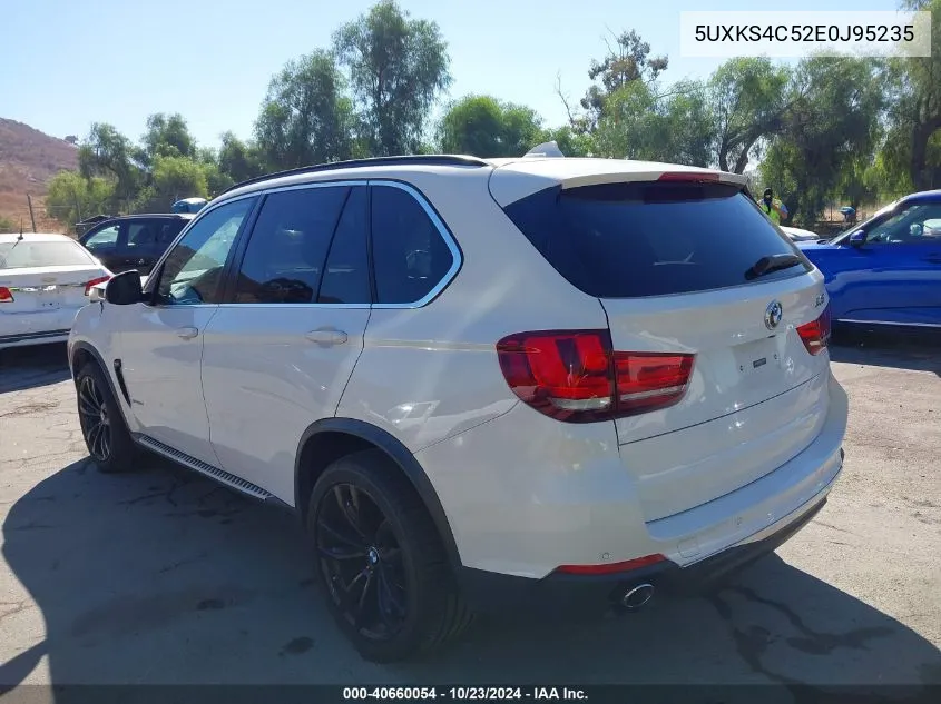 2014 BMW X5 xDrive35D VIN: 5UXKS4C52E0J95235 Lot: 40660054