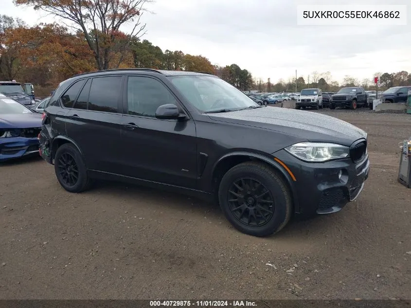 2014 BMW X5 xDrive35I VIN: 5UXKR0C55E0K46862 Lot: 40729875