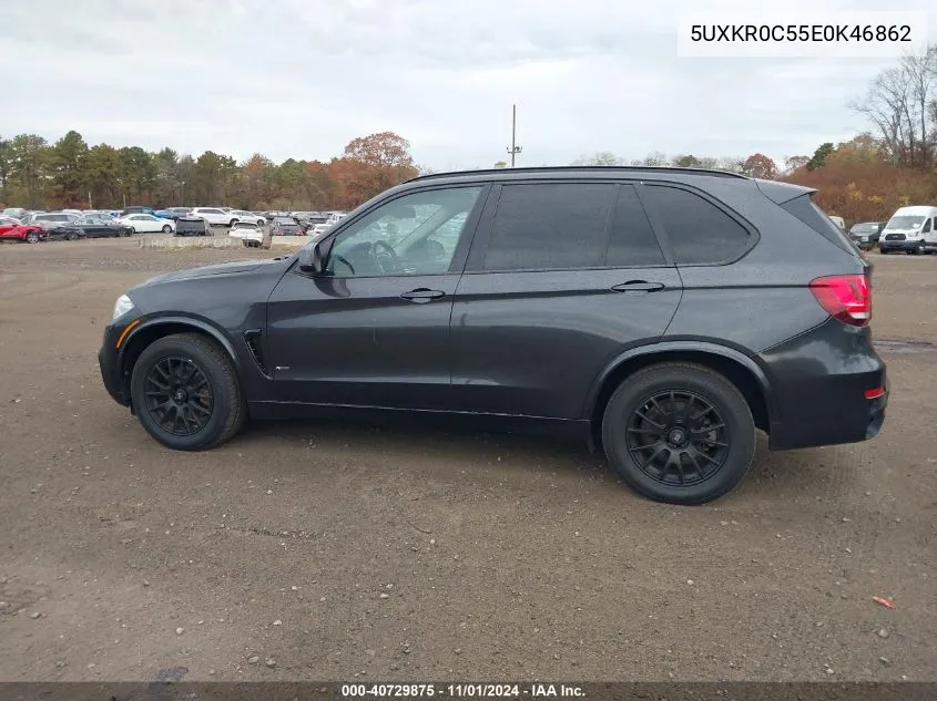 2014 BMW X5 xDrive35I VIN: 5UXKR0C55E0K46862 Lot: 40729875