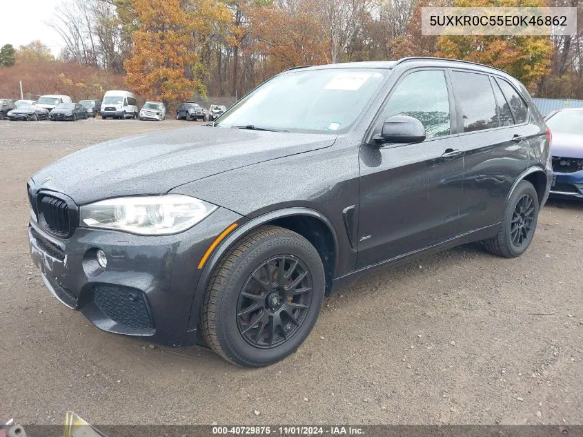 2014 BMW X5 xDrive35I VIN: 5UXKR0C55E0K46862 Lot: 40729875