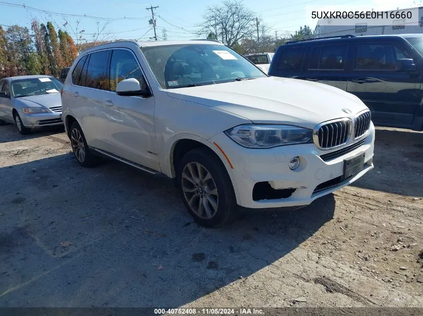 2014 BMW X5 xDrive35I VIN: 5UXKR0C56E0H16660 Lot: 40752408