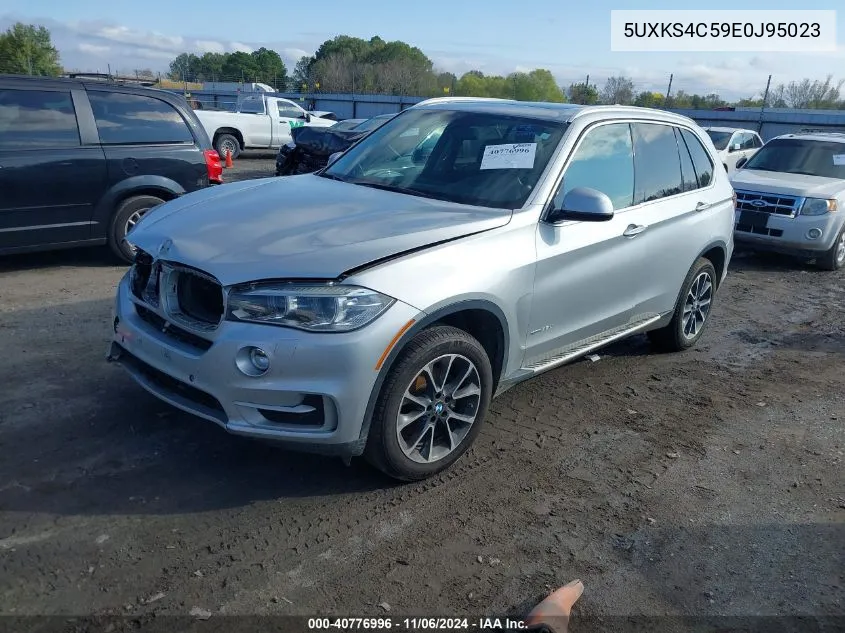 2014 BMW X5 xDrive35D VIN: 5UXKS4C59E0J95023 Lot: 40776996