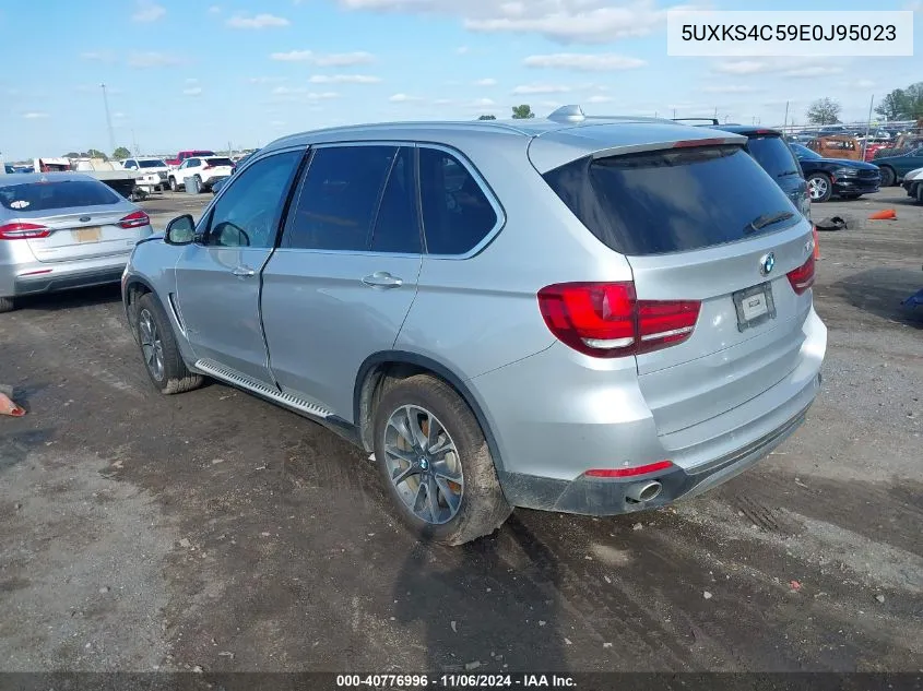 2014 BMW X5 xDrive35D VIN: 5UXKS4C59E0J95023 Lot: 40776996