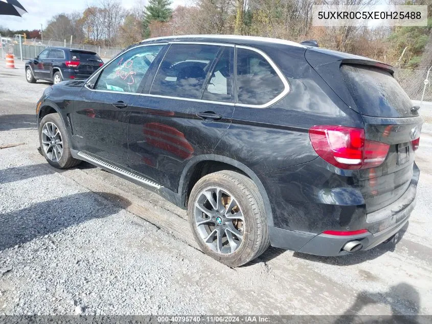 2014 BMW X5 xDrive35I VIN: 5UXKR0C5XE0H25488 Lot: 40795740