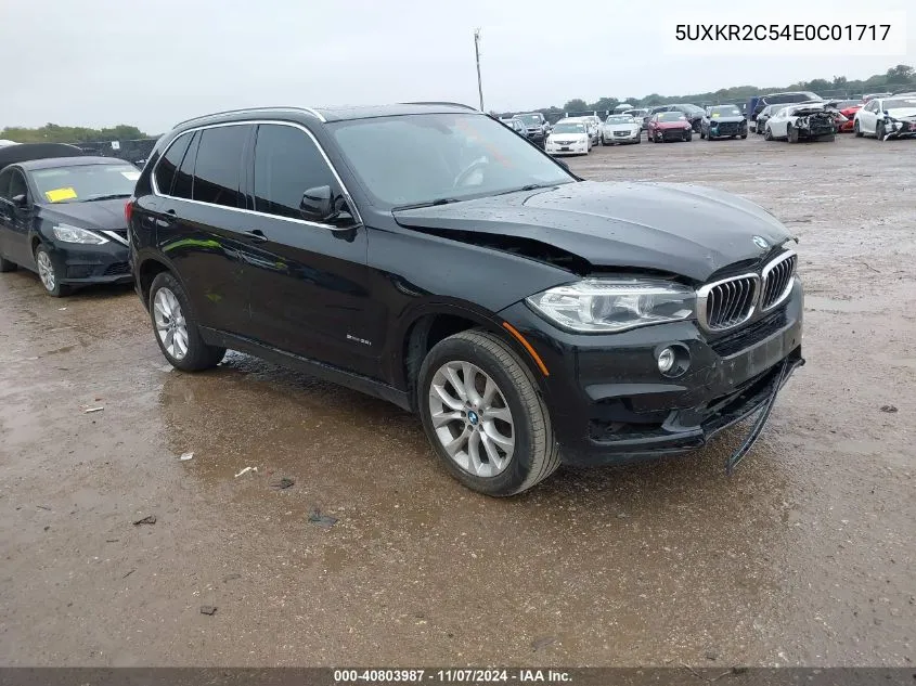 5UXKR2C54E0C01717 2014 BMW X5 Sdrive35I