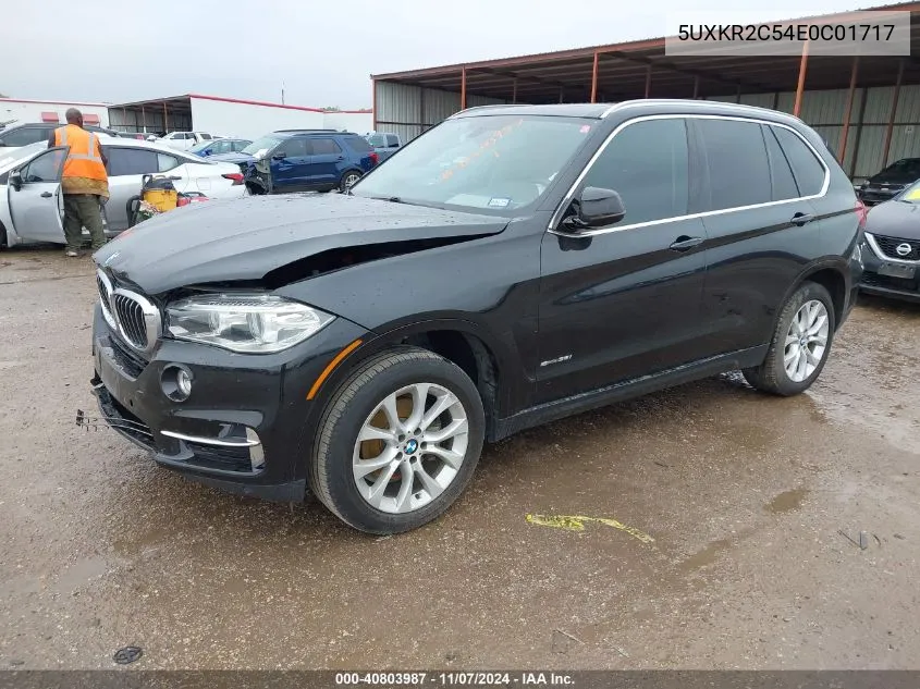 5UXKR2C54E0C01717 2014 BMW X5 Sdrive35I