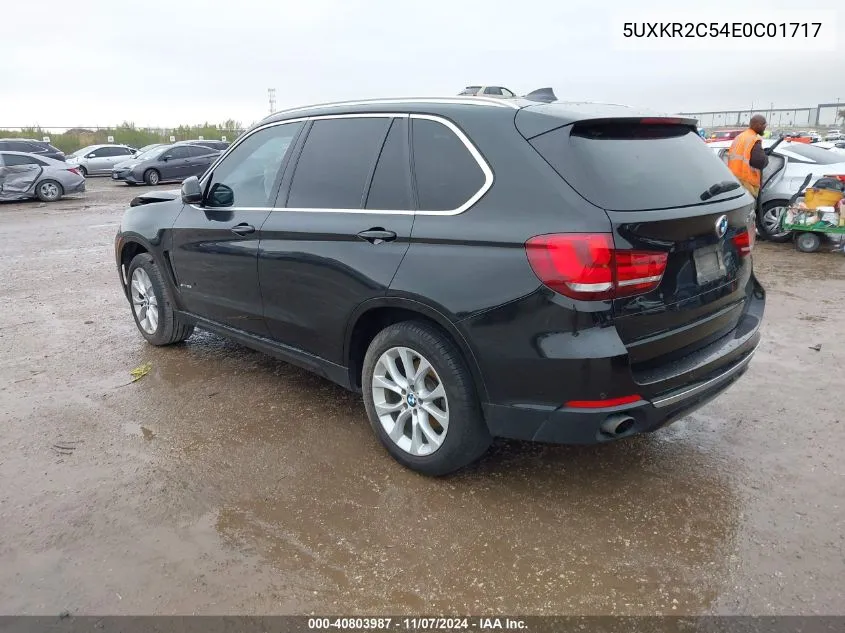 5UXKR2C54E0C01717 2014 BMW X5 Sdrive35I