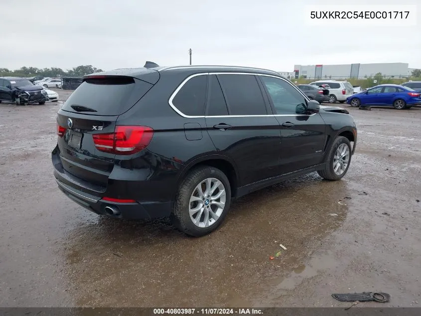 5UXKR2C54E0C01717 2014 BMW X5 Sdrive35I