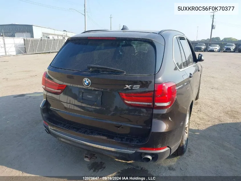 5UXKR0C56F0K70377 2015 BMW X5