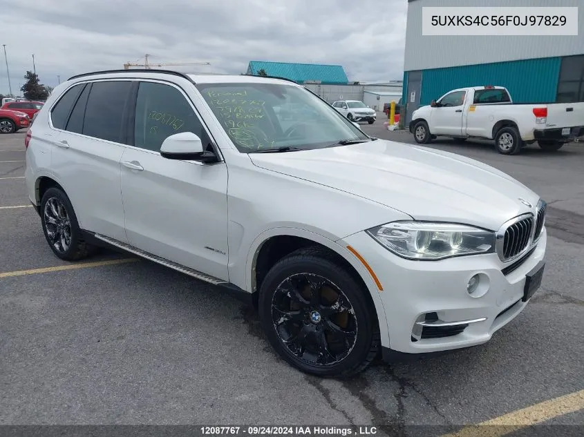 2015 BMW X5 xDrive35D VIN: 5UXKS4C56F0J97829 Lot: 12087767