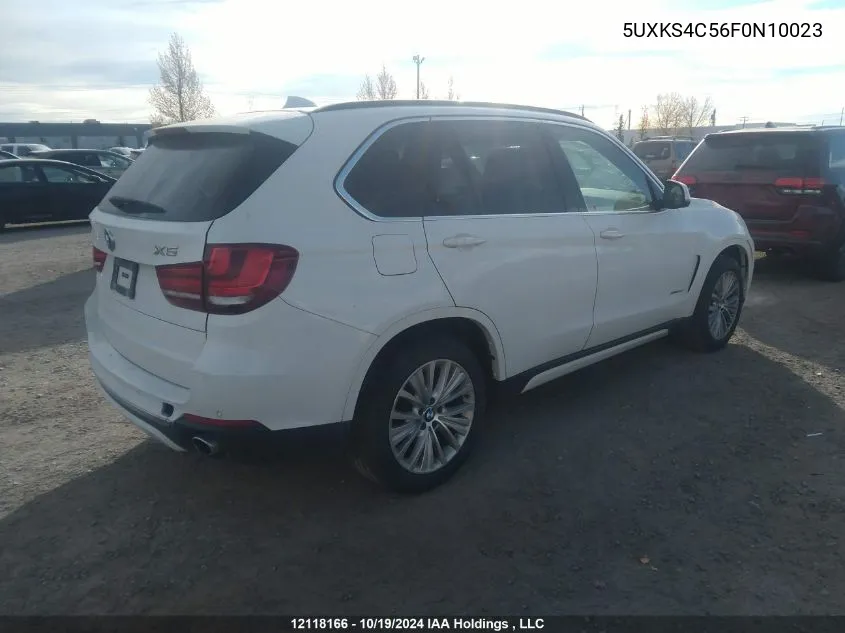 2015 BMW X5 xDrive35D VIN: 5UXKS4C56F0N10023 Lot: 12118166