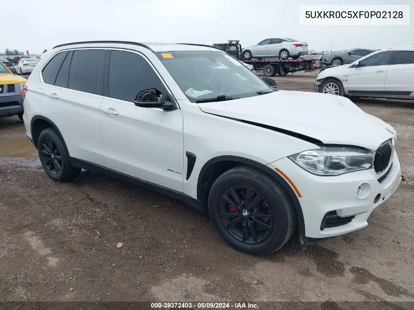 2015 BMW X5 xDrive35I VIN: 5UXKR0C5XF0P02128 Lot: 39372403