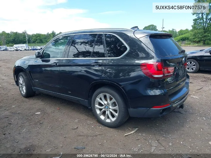 5UXKS4C58F0N07575 2015 BMW X5 xDrive35D