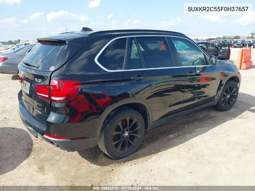 5UXKR2C55F0H37657 2015 BMW X5 Sdrive35I