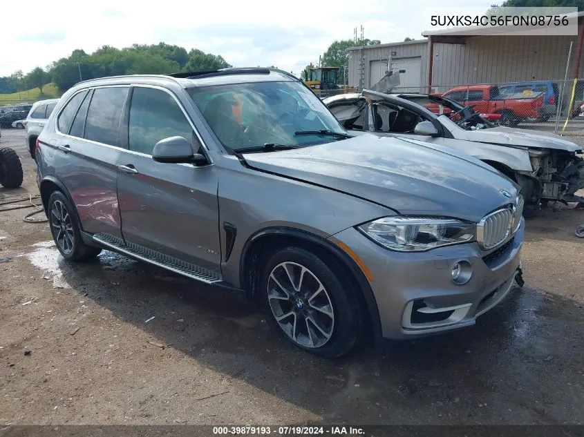 2015 BMW X5 xDrive35D VIN: 5UXKS4C56F0N08756 Lot: 39879193