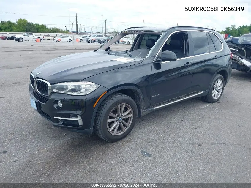 5UXKR0C58F0K56349 2015 BMW X5 xDrive35I