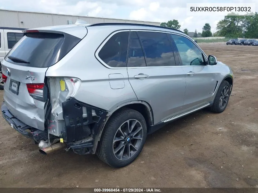 2015 BMW X5 xDrive35I VIN: 5UXKR0C58F0P13032 Lot: 39968454