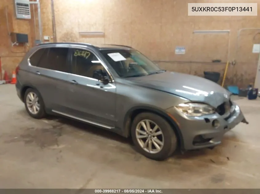 2015 BMW X5 xDrive35I VIN: 5UXKR0C53F0P13441 Lot: 39988217