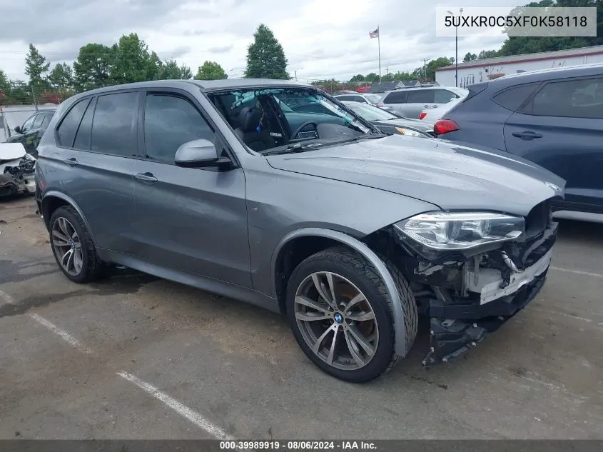 5UXKR0C5XF0K58118 2015 BMW X5 xDrive35I