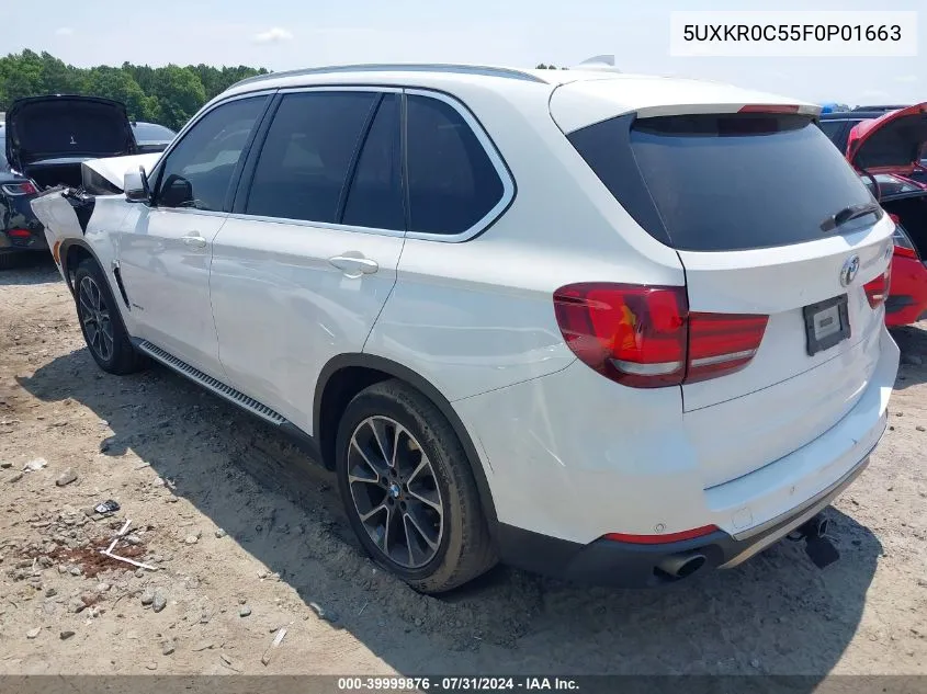 5UXKR0C55F0P01663 2015 BMW X5 xDrive35I