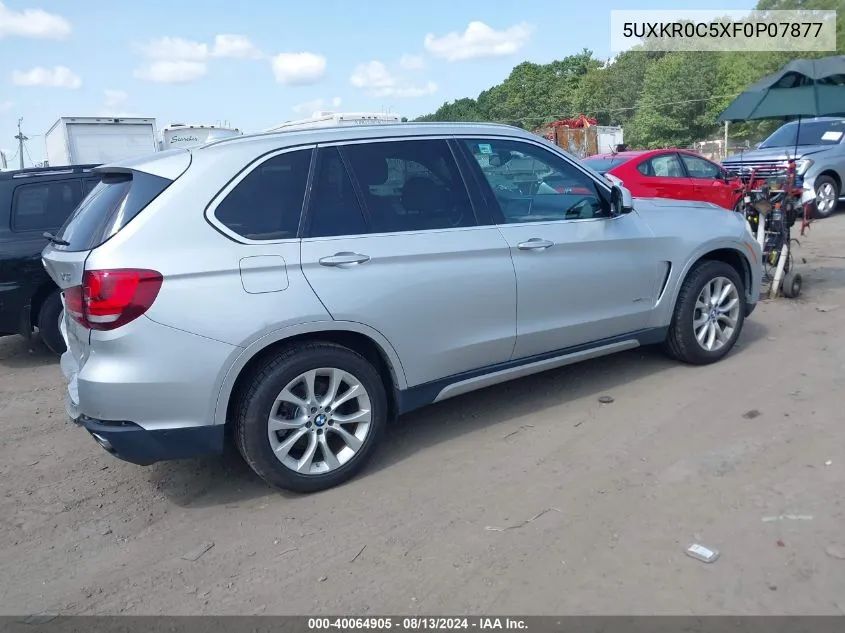 5UXKR0C5XF0P07877 2015 BMW X5 xDrive35I