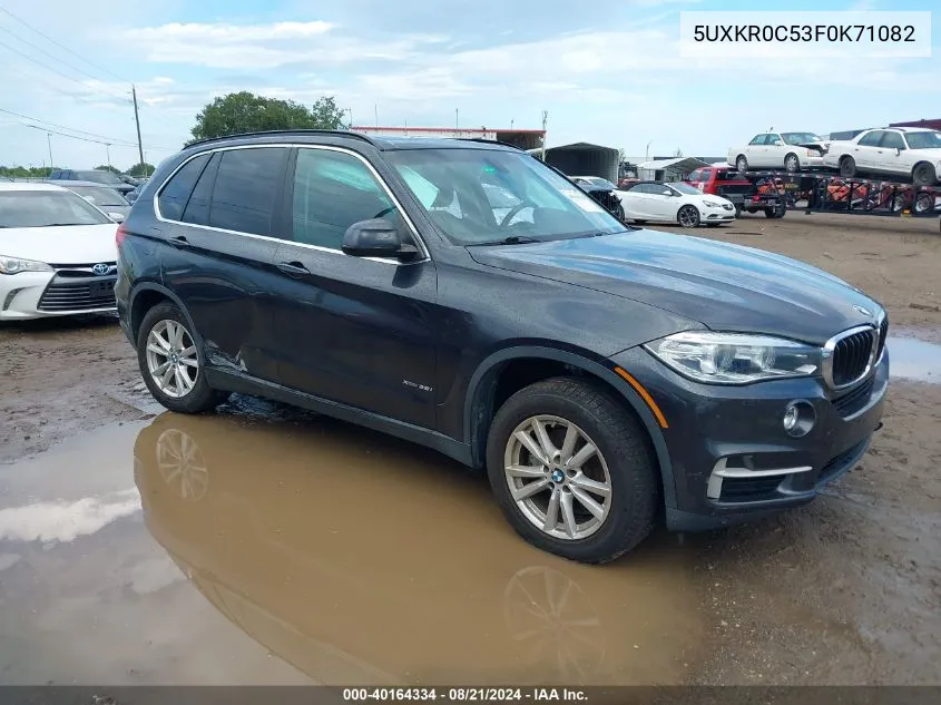 5UXKR0C53F0K71082 2015 BMW X5 xDrive35I