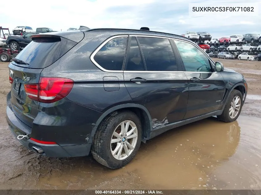 5UXKR0C53F0K71082 2015 BMW X5 xDrive35I