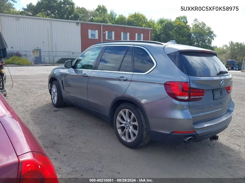 5UXKR0C5XF0K58975 2015 BMW X5 xDrive35I