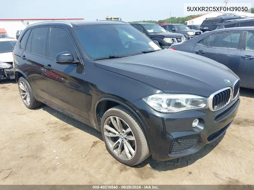 2015 BMW X5 Sdrive35I VIN: 5UXKR2C5XF0H39050 Lot: 40218540