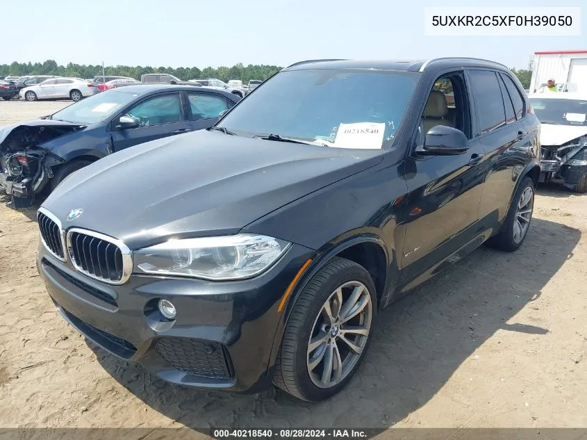 5UXKR2C5XF0H39050 2015 BMW X5 Sdrive35I