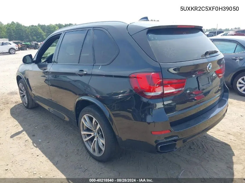 5UXKR2C5XF0H39050 2015 BMW X5 Sdrive35I