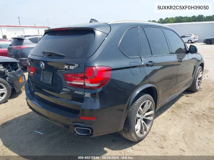 2015 BMW X5 Sdrive35I VIN: 5UXKR2C5XF0H39050 Lot: 40218540