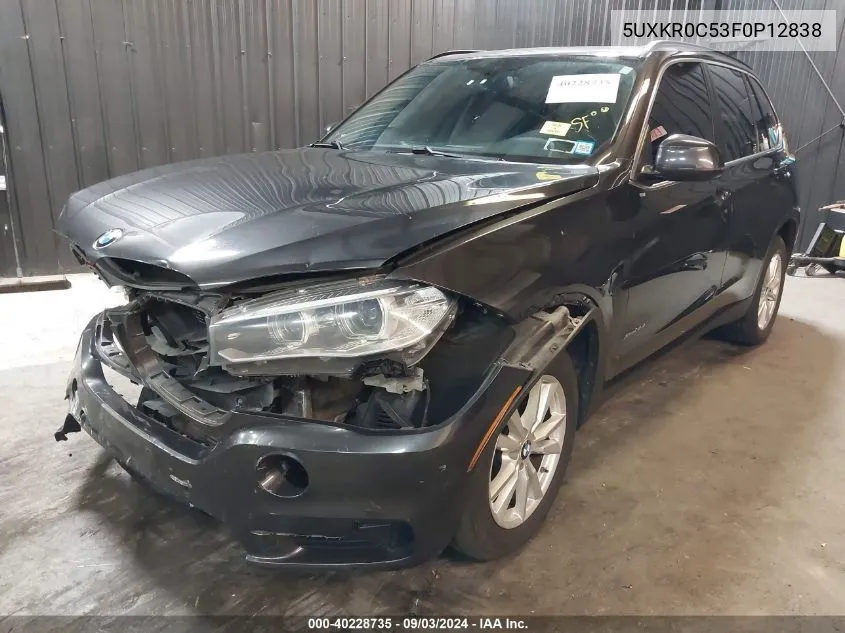 5UXKR0C53F0P12838 2015 BMW X5 xDrive35I