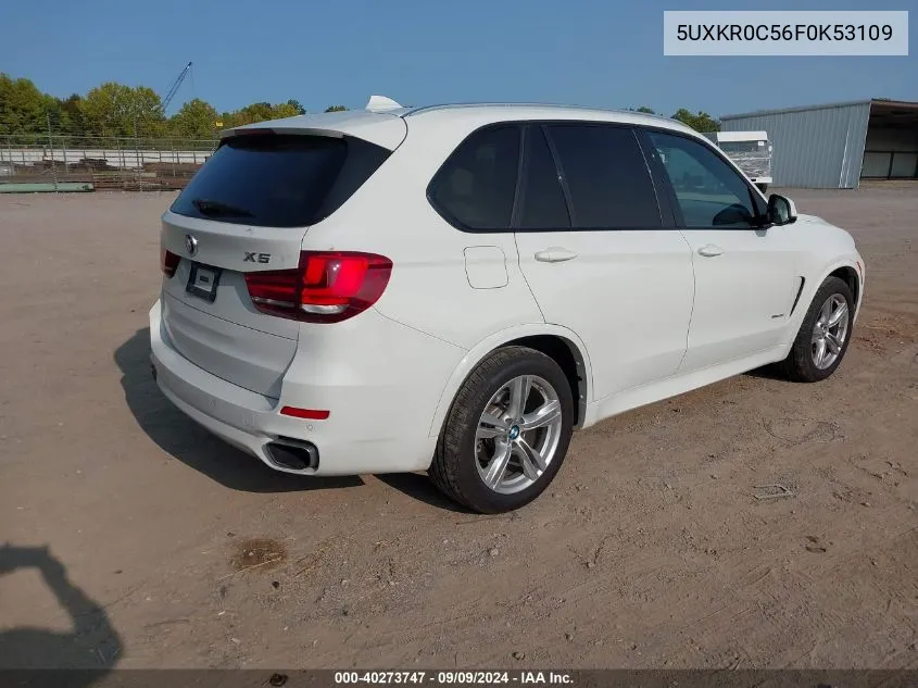 5UXKR0C56F0K53109 2015 BMW X5 xDrive35I