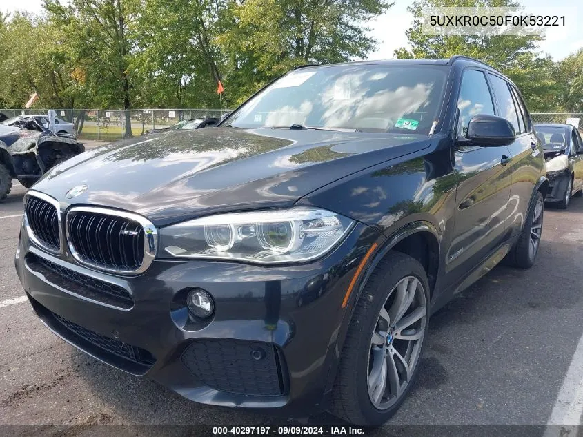 5UXKR0C50F0K53221 2015 BMW X5 xDrive35I