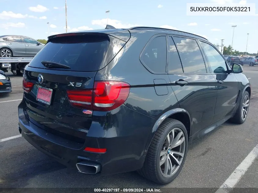 5UXKR0C50F0K53221 2015 BMW X5 xDrive35I