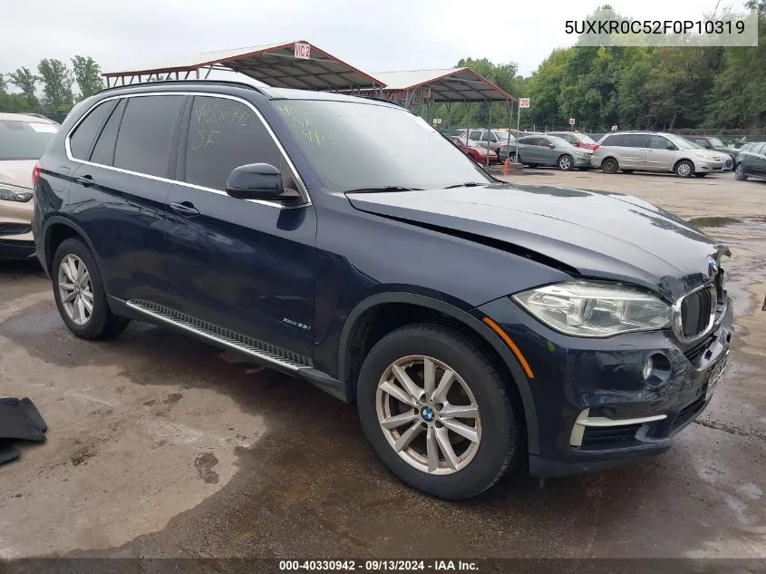 5UXKR0C52F0P10319 2015 BMW X5 xDrive35I