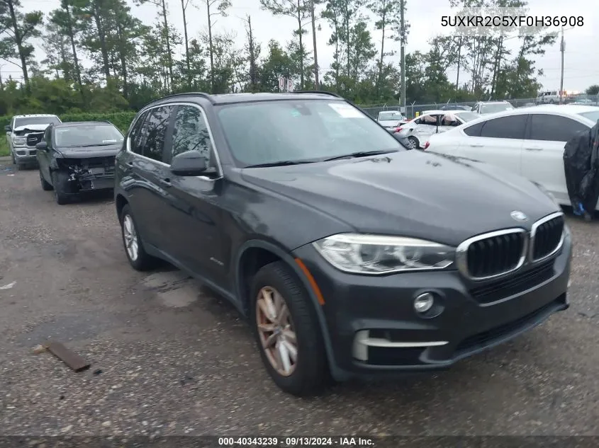 5UXKR2C5XF0H36908 2015 BMW X5 Sdrive35I