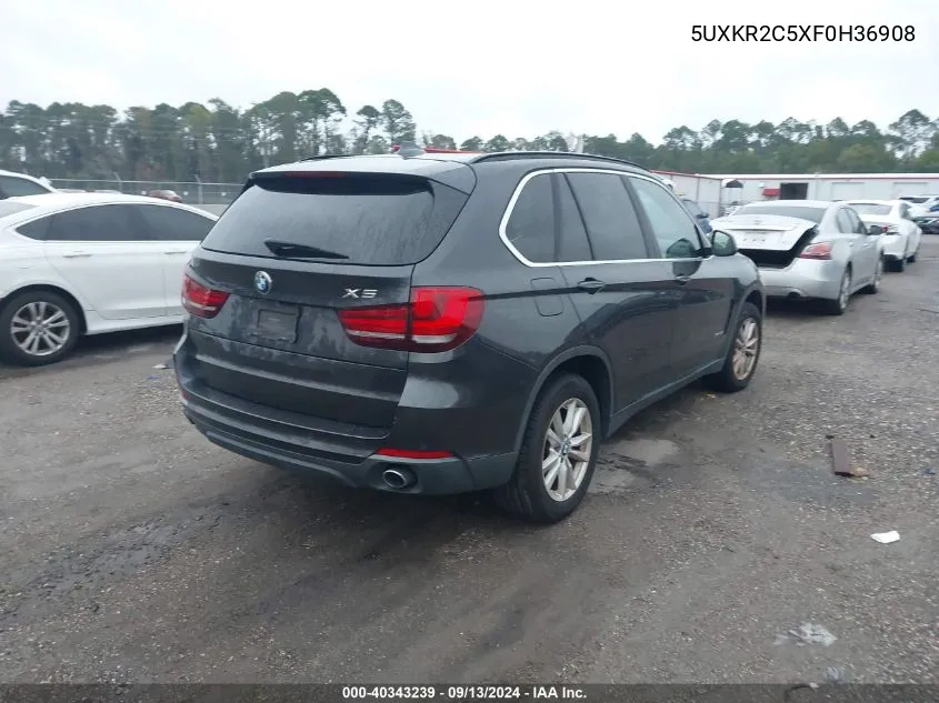 5UXKR2C5XF0H36908 2015 BMW X5 Sdrive35I