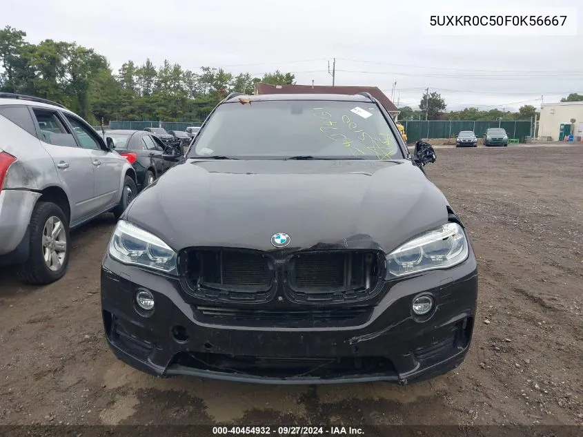 2015 BMW X5 xDrive35I VIN: 5UXKR0C50F0K56667 Lot: 40454932