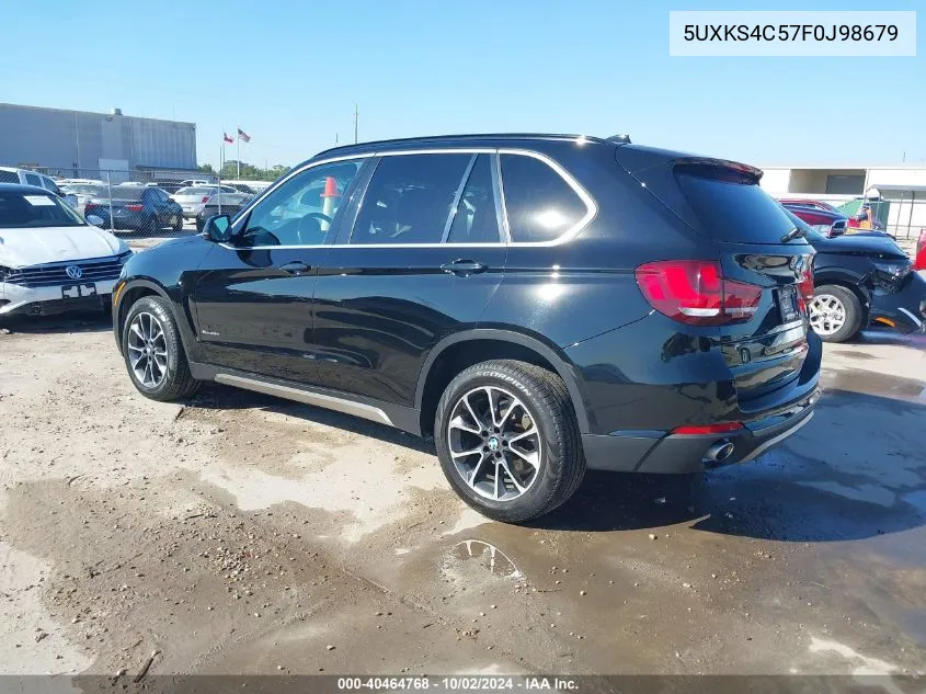 2015 BMW X5 xDrive35D VIN: 5UXKS4C57F0J98679 Lot: 40464768