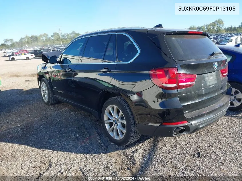 2015 BMW X5 xDrive35I VIN: 5UXKR0C59F0P13105 Lot: 40491830