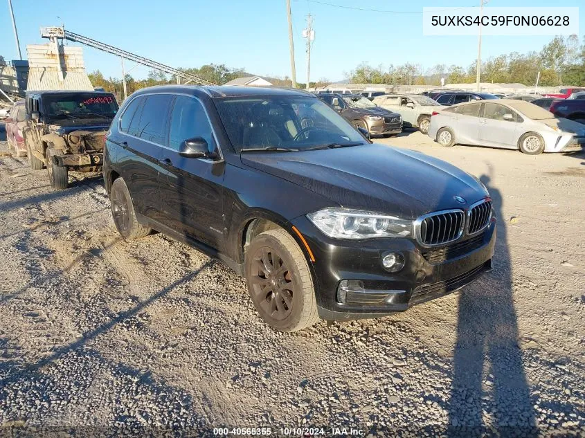 2015 BMW X5 xDrive35D VIN: 5UXKS4C59F0N06628 Lot: 40565355