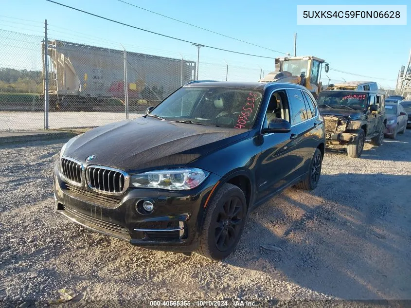 2015 BMW X5 xDrive35D VIN: 5UXKS4C59F0N06628 Lot: 40565355