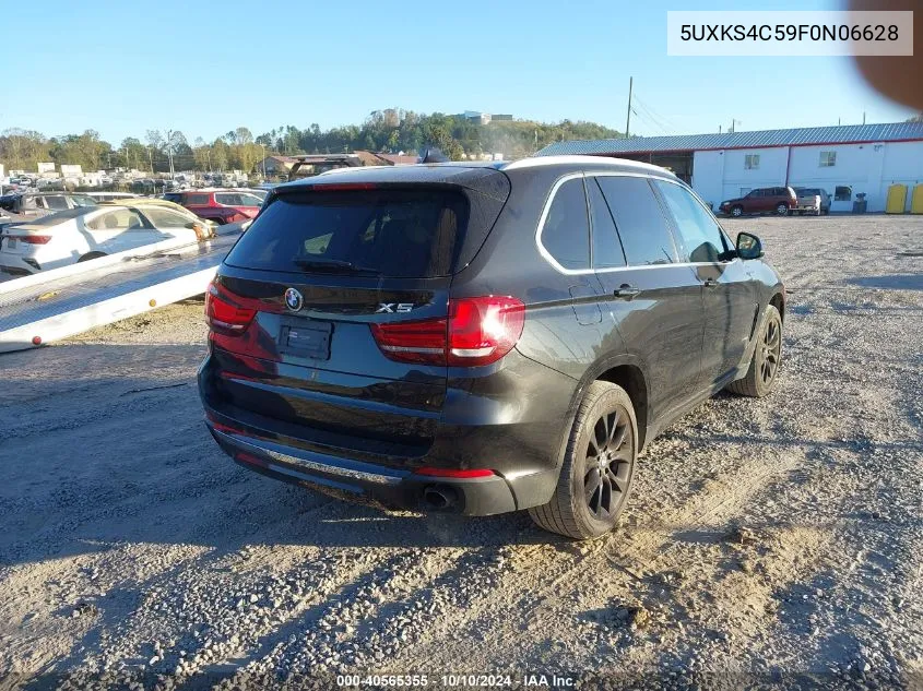 2015 BMW X5 xDrive35D VIN: 5UXKS4C59F0N06628 Lot: 40565355