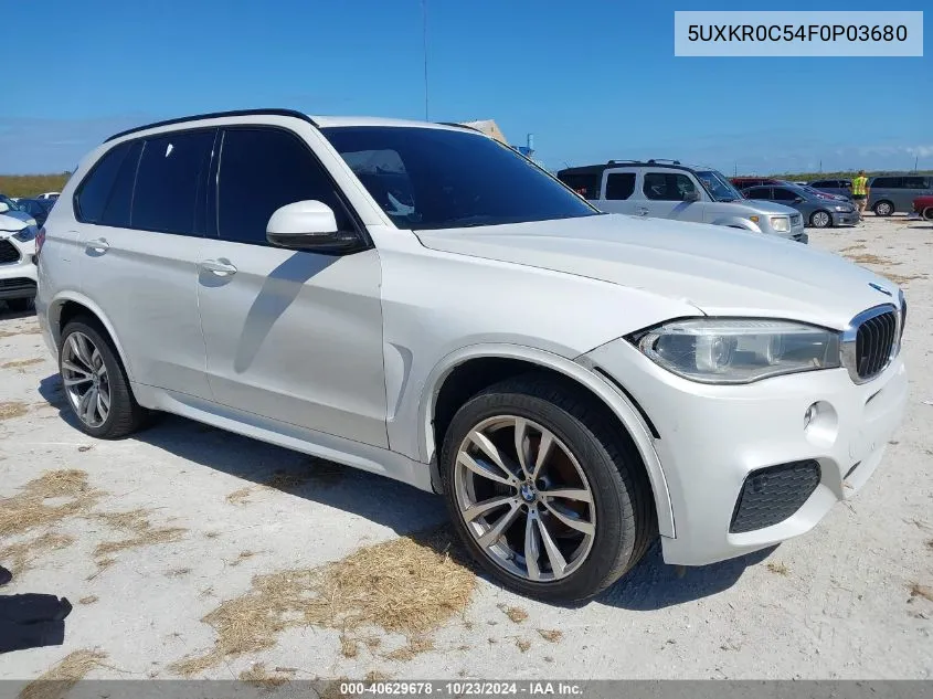 2015 BMW X5 xDrive35I VIN: 5UXKR0C54F0P03680 Lot: 40629678